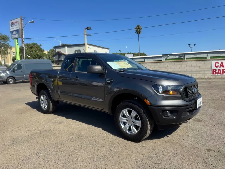 GRAY, 2020 FORD RANGER SUPERCAB Image 3