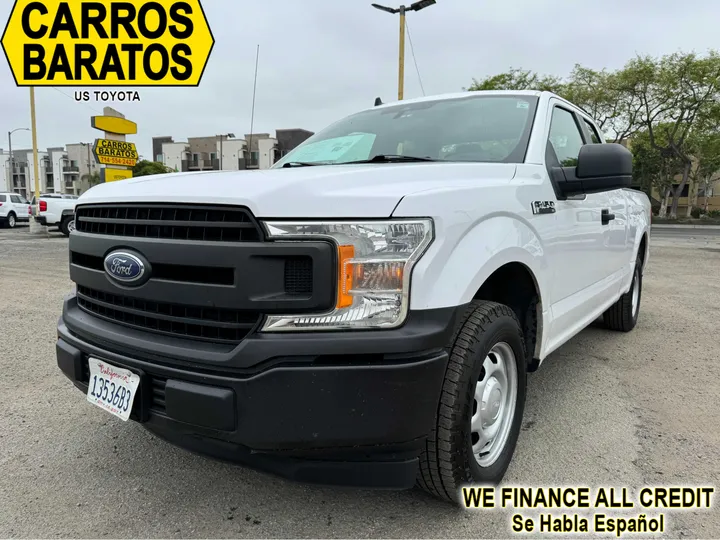 WHITE, 2020 FORD F150 SUPER CAB Image 1