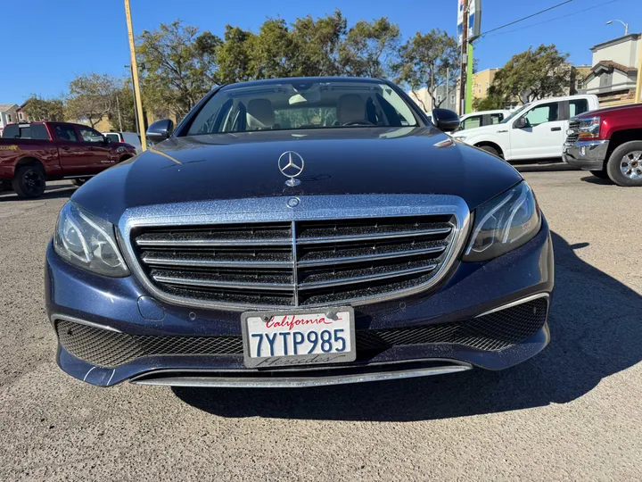 BLUE, 2017 MERCEDES-BENZ E-CLASS Image 2