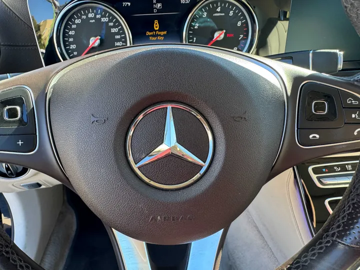 BLUE, 2017 MERCEDES-BENZ E-CLASS Image 28