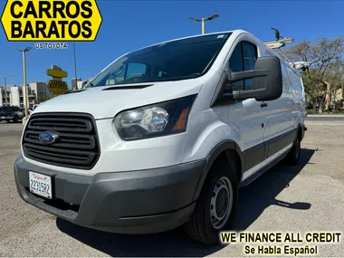 WHITE, 2018 FORD TRANSIT 150 VAN Image 