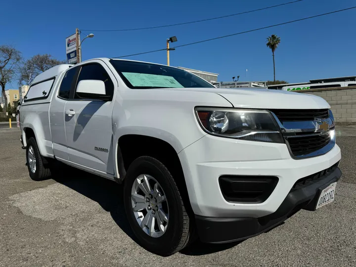 WHITE, 2018 CHEVROLET COLORADO EXTENDED CAB Image 3