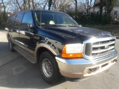 BLACK, 2001 FORD EXCURSION Image 