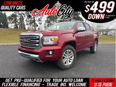 RED, 2017 GMC CANYON CREW CAB Image 