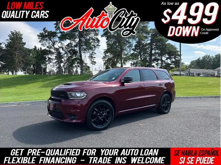 RED, 2018 DODGE DURANGO Image 1