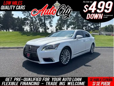 WHITE, 2013 LEXUS LS Image 