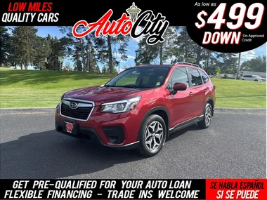 RED, 2019 SUBARU FORESTER Image 