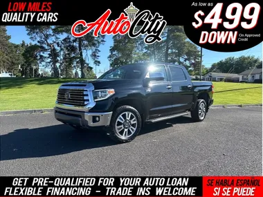 BLACK, 2019 TOYOTA TUNDRA CREWMAX Image 