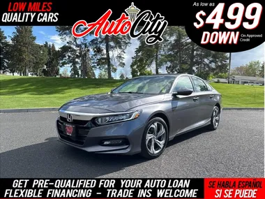 GRAY, 2018 HONDA ACCORD Image 