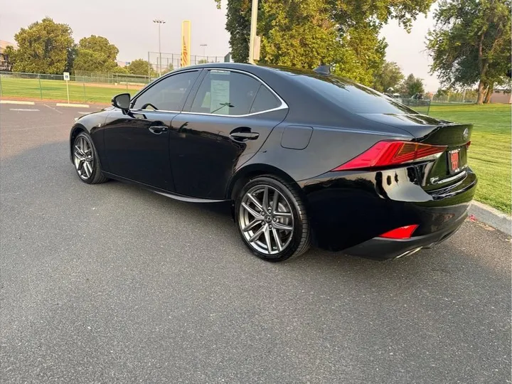 BLACK, 2017 LEXUS IS Image 7