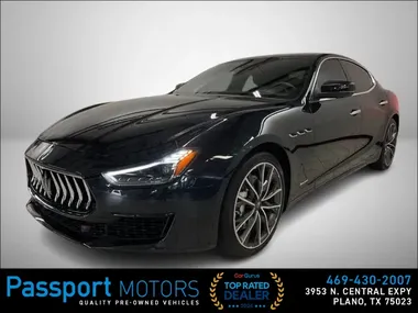 BLACK, 2019 MASERATI GHIBLI/BOWERS WILKINS SOUND/VENTILTAED SEATS/ADAPTIVE CRUISE CONTROL Image 