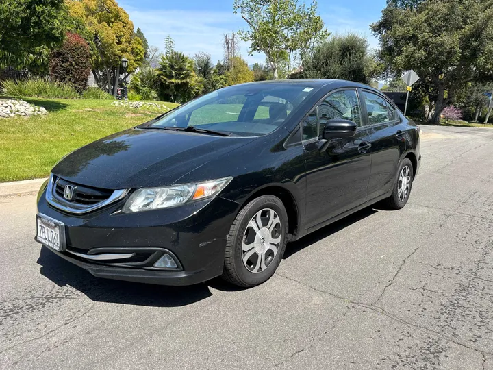 BLACK, 2015 HONDA CIVIC HYBRID Image 3