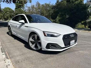 WHITE, 2020 AUDI A5 PREMIUM PLUS Image 