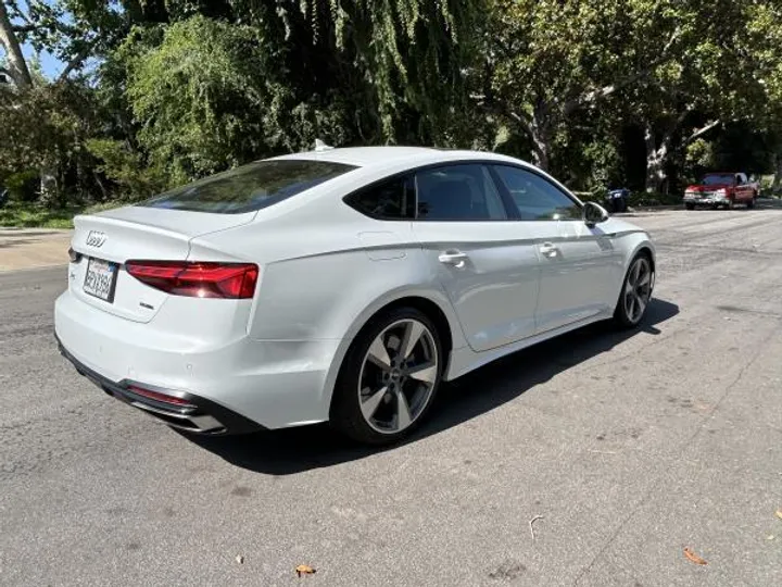 WHITE, 2020 AUDI A5 PREMIUM PLUS Image 7