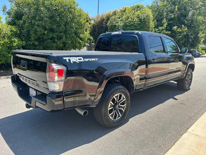 BLACK, 2020 TOYOTA TACOMA DOUBLE CAB Image 7