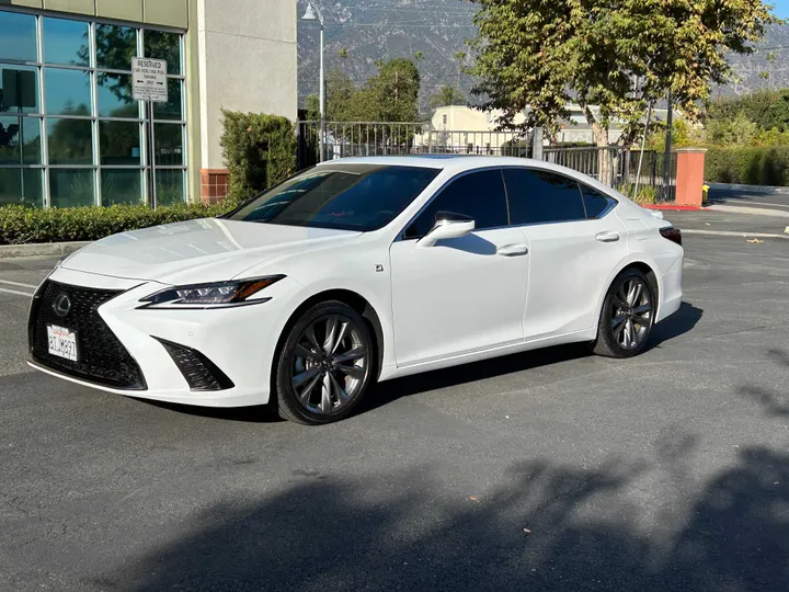 WHITE, 2021 LEXUS ES 350 F SPORT Image 3