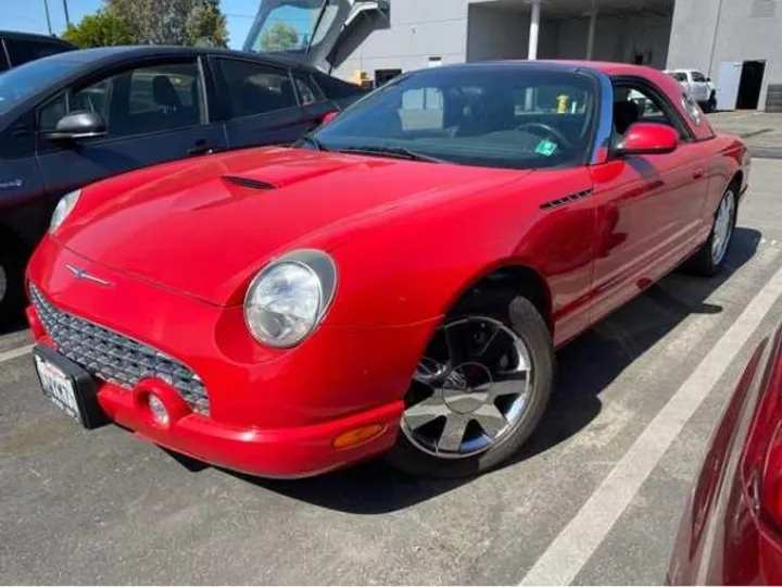 RED, 2002 FORD THUNDERBIRD Image 1
