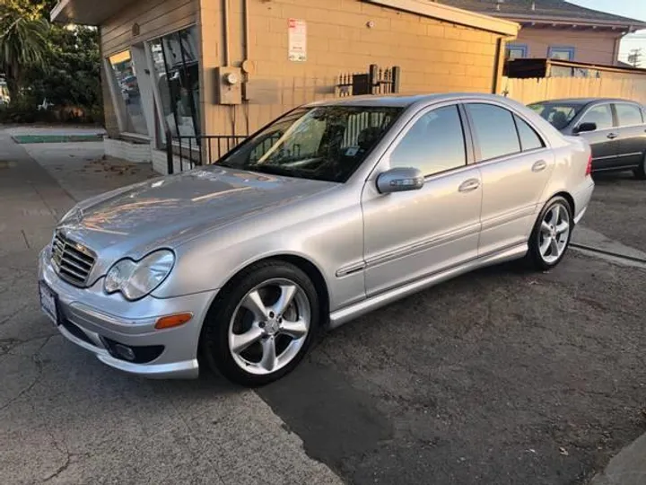 SILVER, 2007 MERCEDES-BENZ C-CLASS Image 1