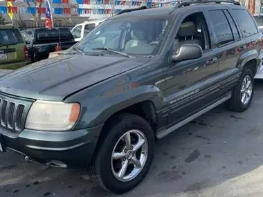 GREEN, 2002 JEEP GRAND CHEROKEE Image 