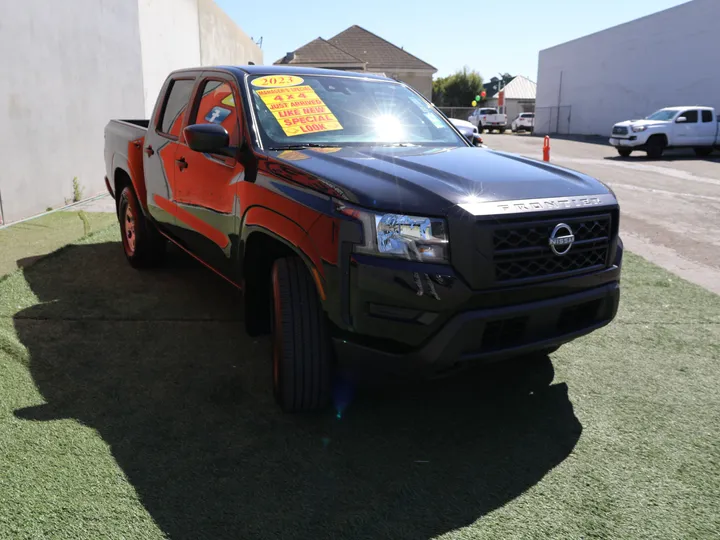 BLACK, 2023 NISSAN FRONTIER S Image 3