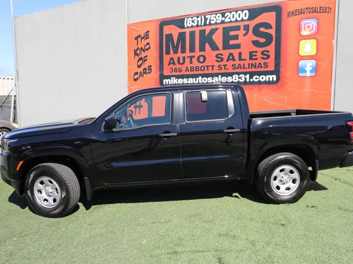 BLACK, 2023 NISSAN FRONTIER S Image 9