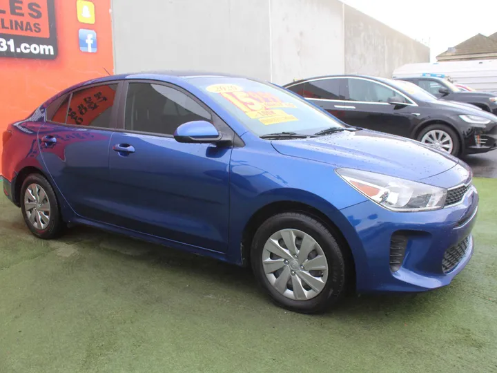 BLUE, 2020 KIA RIO S Image 7