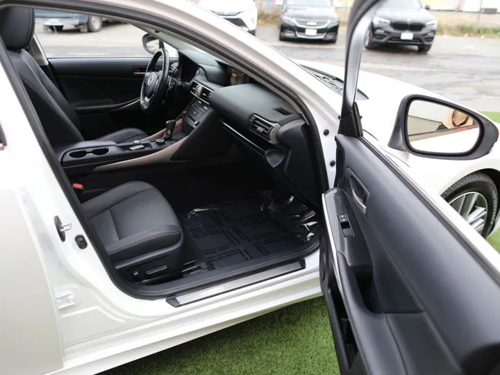 WHITE, 2020 LEXUS IS 300 Image 32