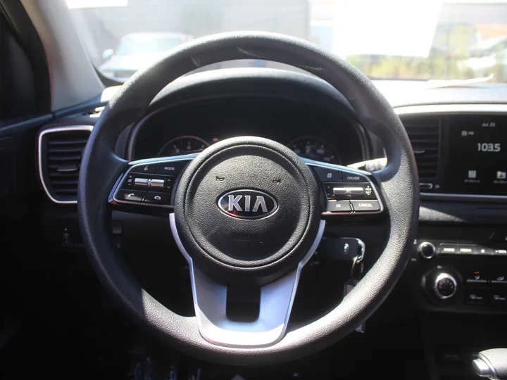 BLACK, 2021 KIA SPORTAGE LX Image 14