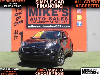 BLACK, 2021 KIA SPORTAGE LX Image 12