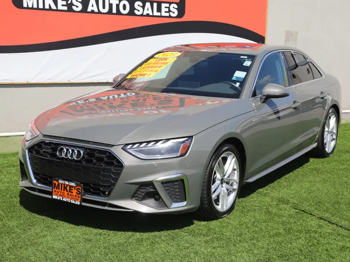 GRAY, 2023 AUDI A4 PREMIUM PLUS Image 2