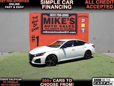 WHITE, 2023 NISSAN ALTIMA SR Image 