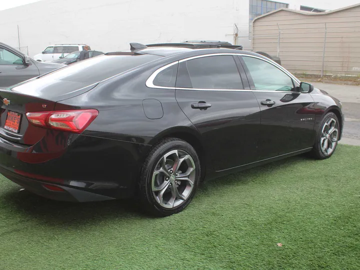 BLACK, 2021 CHEVROLET MALIBU LT Image 6