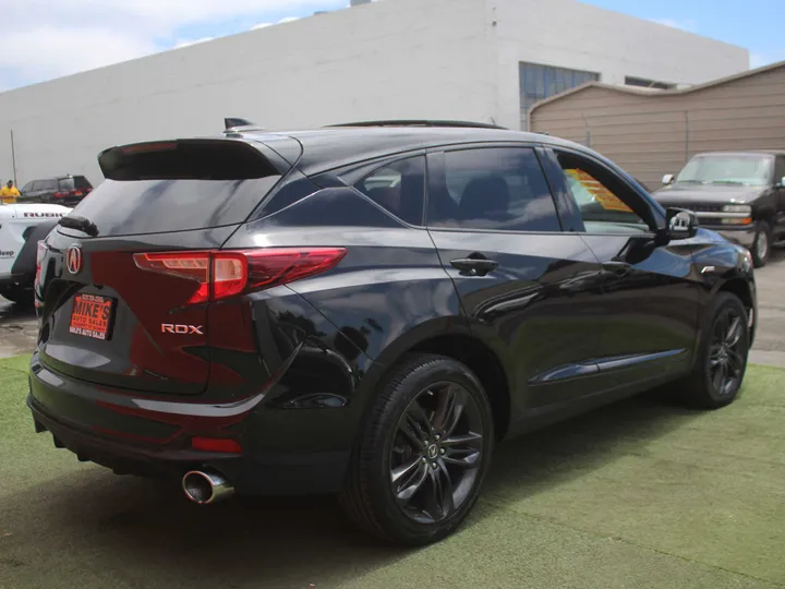 BLACK, 2021 ACURA RDX Image 5