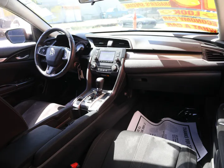 SILVER, 2018 HONDA CIVIC LX Image 30