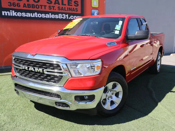 RED, 2022 RAM 1500 LONE STAR Image 2