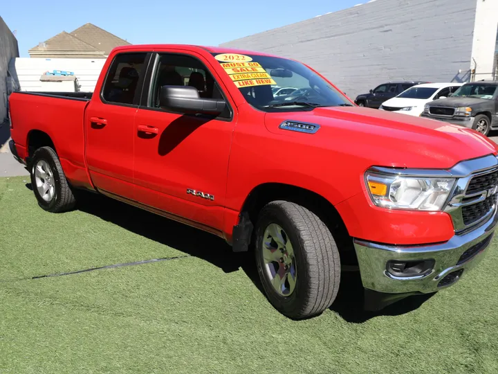 RED, 2022 RAM 1500 LONE STAR Image 4