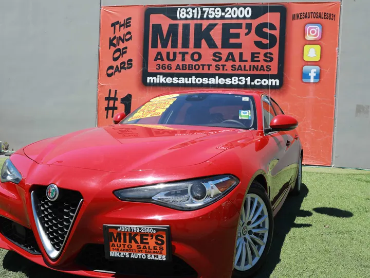 RED, 2021 ALFA ROMEO GIULIA Image 11