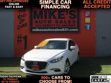 WHITE, 2018 MAZDA 3 SPORT Image 2