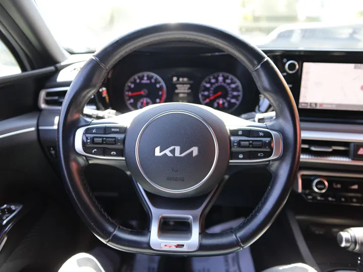 GRAY, 2022 KIA K5 GT-LINE Image 17