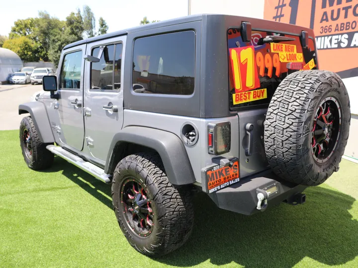 2016 JEEP WRANGLERUNLIMITED UNLIMITED SPORT Image 10