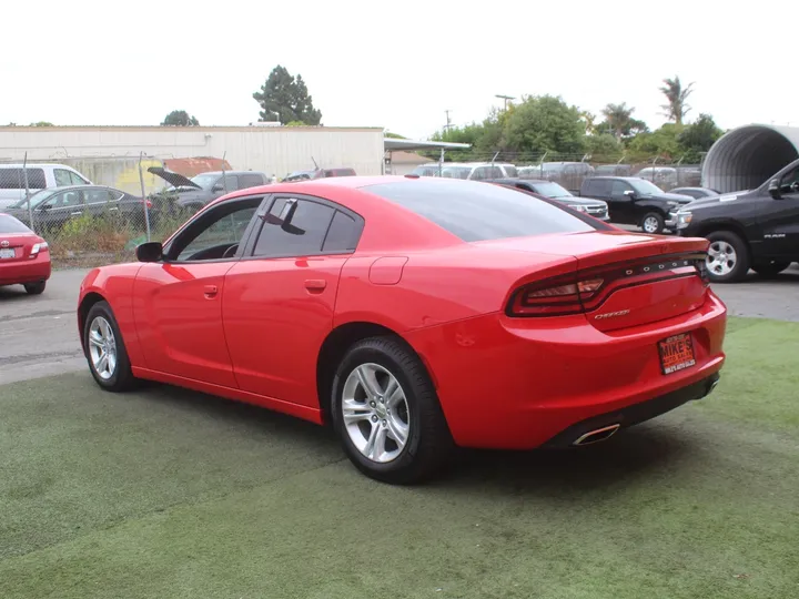 RED, 2022 DODGE CHARGER Image 4