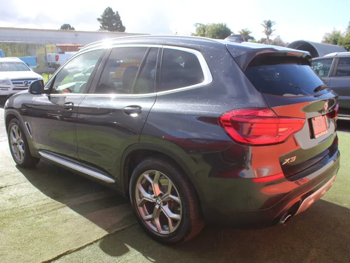 GRAY, 2021 BMW X3 XDRIVE30I Image 4