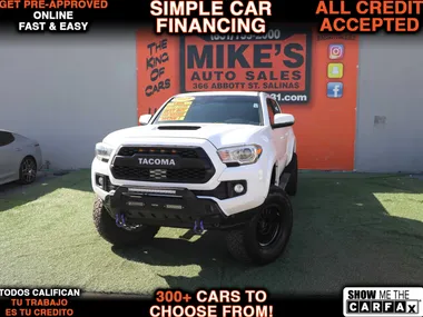 WHITE, 2019 TOYOTA TACOMA TRD SPORT Image 18