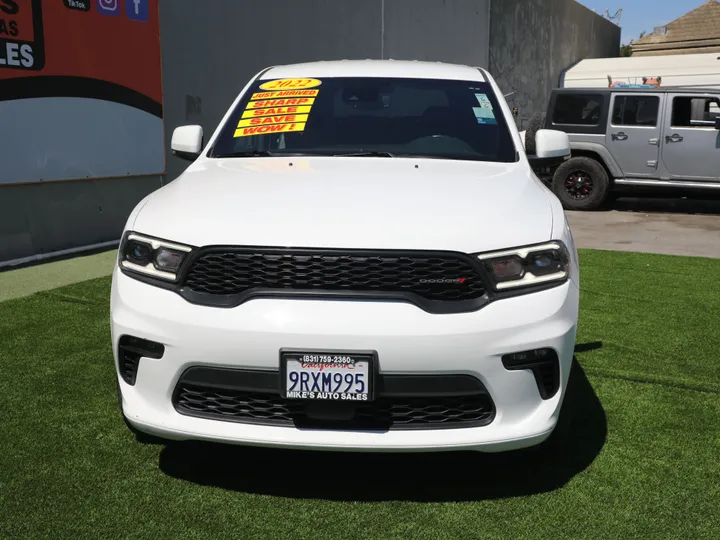 2022 DODGE DURANGO GT Image 3