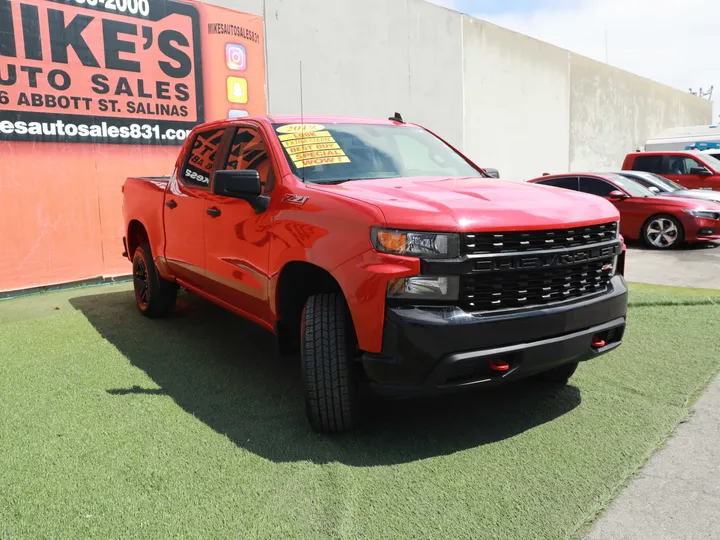 RED, 2019 CHEVROLET SILVERADO CUSTOM TRAIL BOSS Image 4