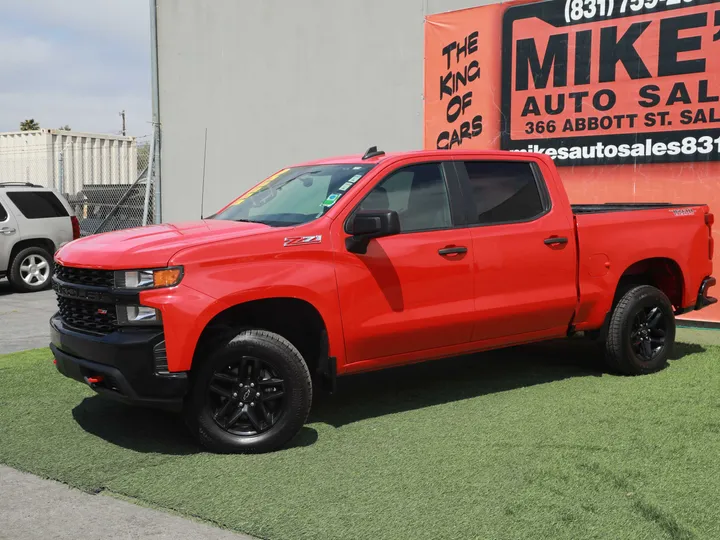 RED, 2019 CHEVROLET SILVERADO CUSTOM TRAIL BOSS Image 14