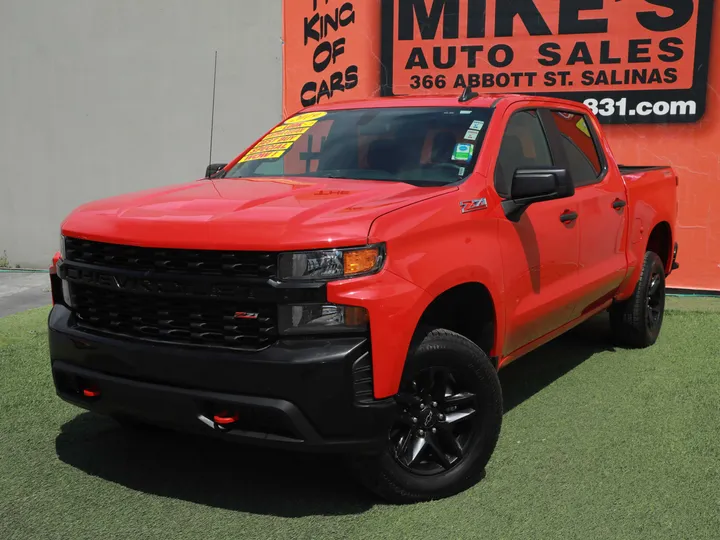 RED, 2019 CHEVROLET SILVERADO CUSTOM TRAIL BOSS Image 15