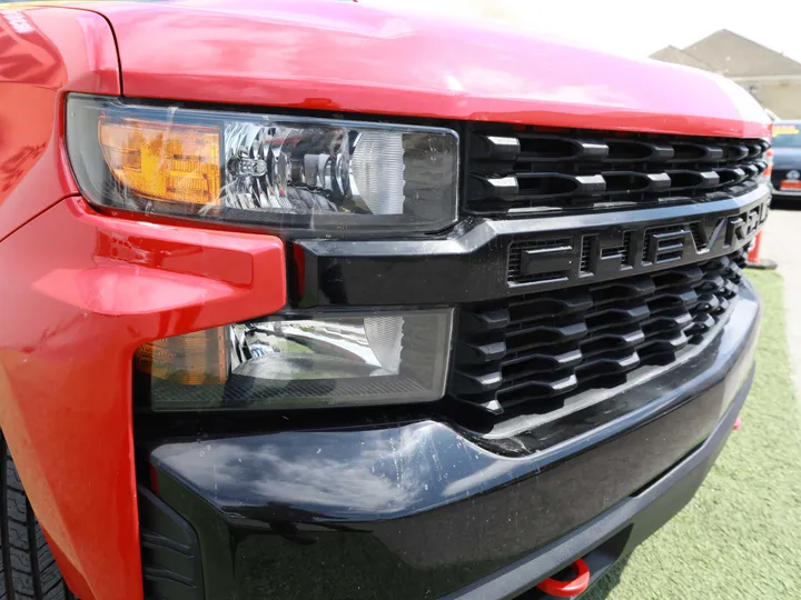 RED, 2019 CHEVROLET SILVERADO CUSTOM TRAIL BOSS Image 35