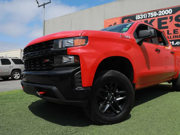 RED, 2019 CHEVROLET SILVERADO CUSTOM TRAIL BOSS Image 37