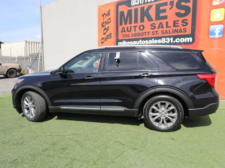 BLACK, 2021 FORD EXPLORER LIMITED Image 9